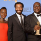 Lupita Nyong'o, Chiwetel Ejiofor and Steve McQueen
ROBYN BECK/AFP/Getty Images
